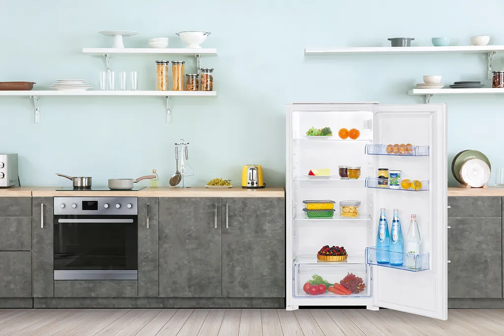 Bomann Einbau-Vollraumkühlschrank VSE 7806.1, 199 Liter, LED-Innenraumbeleuchtung, Schnellkühlfunktion, SMART Funktion, Weiß 6 Bomann Einbau-Vollraumkühlschrank VSE 7806.1, 199 Liter, LED-Innenraumbeleuchtung, Schnellkühlfunktion, SMART Funktion, Weiß – Bild 4