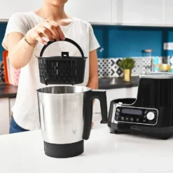 Moulinex HF 4568 Click Chef - Multikocher Schwarz/Edelstahl -Küchen Profi 25abca27c8ad85a49dc5a656ce455572