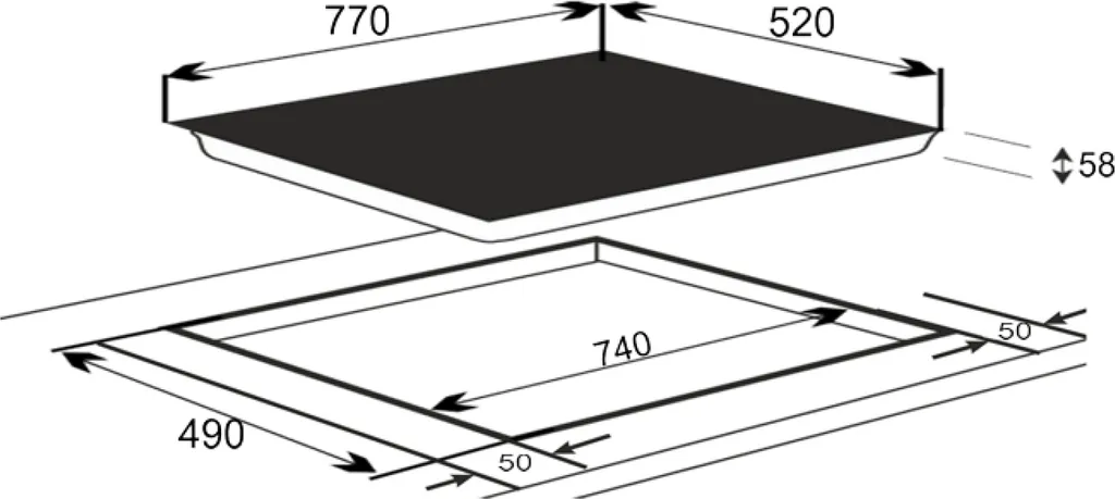 Exquisit Induktionskochfeld EKI 802-19 S | Timer | Restwärmeanzeige | Schwarz 8 Exquisit Induktionskochfeld EKI 802-19 S | Timer | Restwärmeanzeige | Schwarz – Bild 6