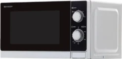 Sharp R200INW Mikrowelle Silbermetallic -Küchen Profi 287f2b9f7ed5f9b11df1ec279df03e10