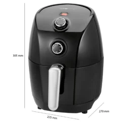 CLATRONIC Heißluft-Fritteuse FR 3698 H Schwarz -Küchen Profi 28d9f3e823d3c1711943abc4c1875697