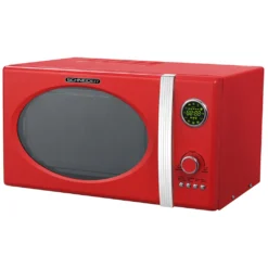 SCHNEIDER Mikrowelle Mit Grill Mikrowellenherd MW823G FR Rot 800 Watt 23 L -Küchen Profi 2990c2969b9ea63b340492bd13e3ce93