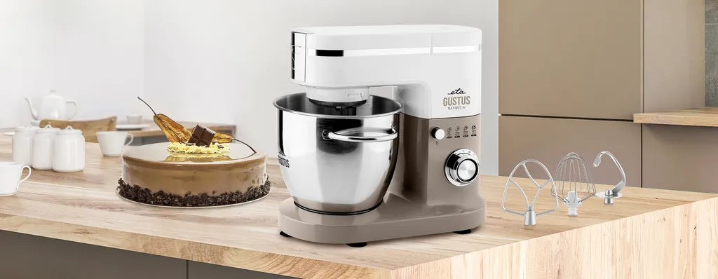 Küchenmaschine GUSTUS MAXIMUS III ETA312890030, 1200 W, Getriebe Metall Ausführung, Stufenlose, Drehzahlstellung, Planeten-Rührwerk, PULSE Funktion, Höhenverstellbare 7 Küchenmaschine GUSTUS MAXIMUS III ETA312890030, 1200 W, Getriebe Metall Ausführung, Stufenlose, Drehzahlstellung, Planeten-Rührwerk, PULSE Funktion, Höhenverstellbare – Bild 5