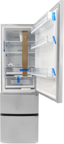 Haier HTR5619ENMG Kühl-Gefrierkombination No Frost Edelstahllook -Küchen Profi 2a63662211a5ddd8fb67bd9bd25dfb92