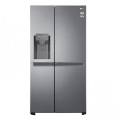 LG Side-by-Side Kühlschrank GSJV31DSXF Total No Frost Kühl-/Gefrierkombination - 634 Liter, Graphit -Küchen Profi 2a6e07277c0c13fe13c8409e6e76f08a