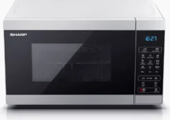 SHARP Mikrowelle Mit Grillfunktion 1000 Watt 20 Liter 11 Leistungsstufen YC-MG02ES -Küchen Profi 2af40e3c624463b7a3c227fb34f61286