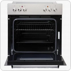 PKM Einbauherdset Backofen Edelstahl Kochfeld Herdset BIC3 I-KP-IX-2/2 - 55L -Küchen Profi 2bf575ddda0107aad87b5622064f9e51