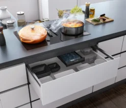 Silverline FLPK 820 ES Flow-In Pro Induktionskochfeld Mit Abzug 80 X 52 Cm -Küchen Profi 2caa1fc61b18f45aed2efe3bc8df4892