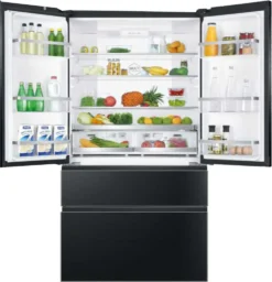 Haier HB26FSNAAA Design French-Door Black Iconic Mit 685 Liter Nutzinhalt Bei Normtiefe -Küchen Profi 2e204c15c831c1cb5a3b43a77784eaac