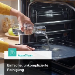 Gorenje Black Set 4 Einbauherd-Set Mit Glaskeramik-Kochfeld Mit Edelstahlrahmen, Heißluft - 77L XXL Volumen - ExtraSteam - GentleClose - EcoClean - AirFry - PizzaMode - PerfectGrill - Teleskopauszüge - Schwarz -Küchen Profi 2fb00e248c1ea11e74e06443c3cddf34