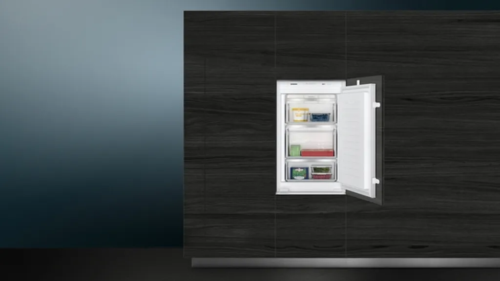 Siemens GI21VVSE0 IQ300 Einbau-Gefrierschrank, 87,4 X 54,1 Cm Nische, 97 L, LowFrost Seltener Abtauen, BigBox Platz Für Großes Gefriergut / Schlepptür 8 Siemens GI21VVSE0 IQ300 Einbau-Gefrierschrank, 87,4 X 54,1 Cm Nische, 97 L, LowFrost Seltener Abtauen, BigBox Platz Für Großes Gefriergut / Schlepptür – Bild 6