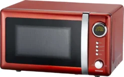 Melissa 16330109 CLASSICO Retro 20 Liter Mikrowelle Rot Metallic -Küchen Profi 32a93919f40927352ef840034e768cfc