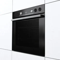 Gorenje Black Set 4 Einbauherd-Set Mit Glaskeramik-Kochfeld Mit Edelstahlrahmen, Heißluft - 77L XXL Volumen - ExtraSteam - GentleClose - EcoClean - AirFry - PizzaMode - PerfectGrill - Teleskopauszüge - Schwarz -Küchen Profi 33bf8610707490ab6b037f88c7d0f08b