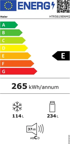 Haier HTR5619ENMG Kühl-Gefrierkombination No Frost Edelstahllook -Küchen Profi 34f2447d6aca7bdc4e2d58cec7ebf3c9