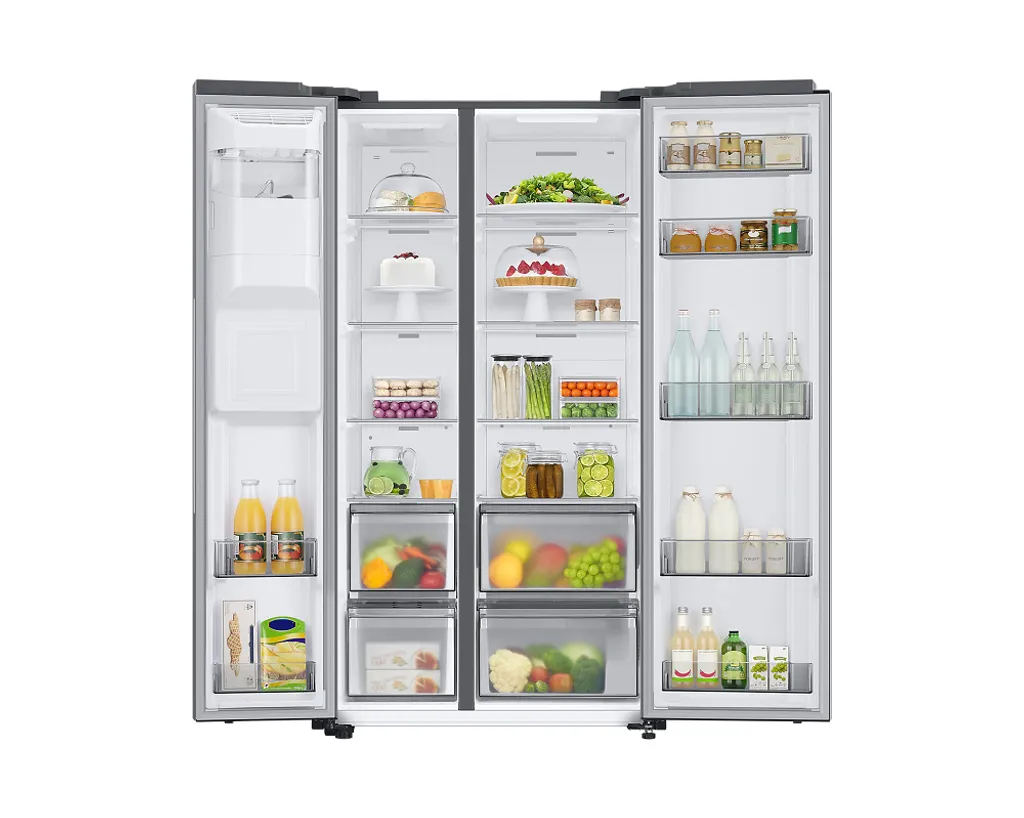 Samsung RS6EA8822S9/EG Amerikanischer Side-by-Side Mit Wasser- Und Eisspender - No Frost - Multi Airflow System - 634 Liter, Edelstahl-Optik 8 Samsung RS6EA8822S9/EG Amerikanischer Side-by-Side Mit Wasser- Und Eisspender - No Frost - Multi Airflow System - 634 Liter, Edelstahl-Optik – Bild 6