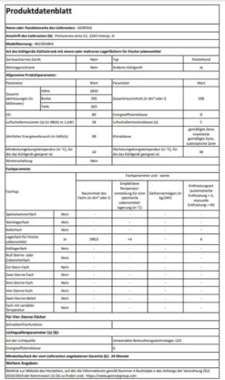 Gorenje - R619DABK6 - Kühlschrank - Schwarz -Küchen Profi 36d4a56694054e48d6790949a3cf68c2