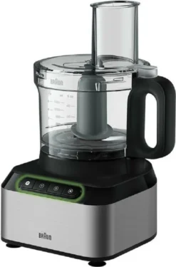 Braun Domestic Home FP 3233SI PurEase Edelstahl-Schwarz, Küchenmaschine, Mixen -Küchen Profi 36f383bdf71caf96df427655602aaaf0