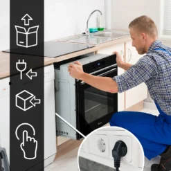 Backofen Und Kochfeld SET8017_7705RL -Küchen Profi 383f063b01c35bec4efd937d9d6cedcd