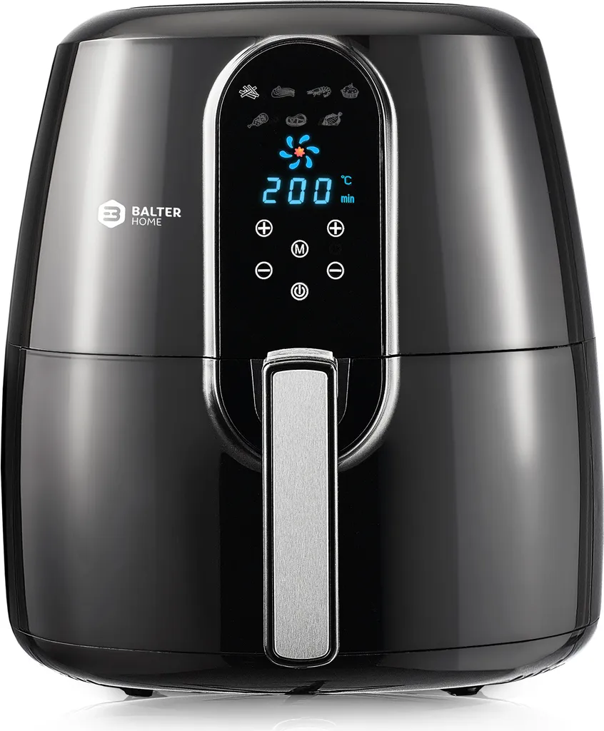 BALTER Heißluftfritteuse Friteuse Heißluft Fritteuse XXXL LCD 6,2L 5 BALTER Heißluftfritteuse Friteuse Heißluft Fritteuse XXXL LCD 6,2L – Bild 3