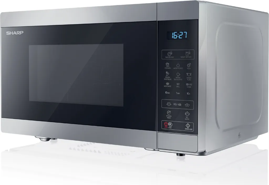 Sharp YC-MG81ES Mikrowellen - Silber / Schwarz 9 Sharp YC-MG81ES Mikrowellen - Silber / Schwarz – Bild 7