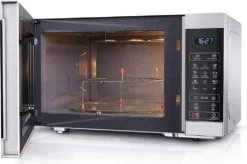 SHARP Mikrowelle Mit Grillfunktion 1000 Watt 20 Liter 11 Leistungsstufen YC-MG02ES -Küchen Profi 395343737ccae7e9254deef4a87c2809
