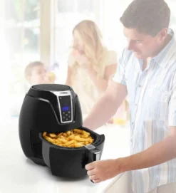 Princess Heißluftfritteuse Digitaler Aerofryer XL Schwarz 1400 W 182021 -Küchen Profi 39edd0cfb5e9ae5b4d3d45933edb4432