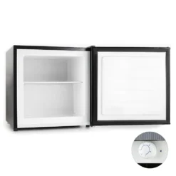 Klarstein Garfield 4-Sterne Mini-Gefrierschrank Gefrierwürfel (freistehend, Edelstahl-Front, 65 Watt Sparsam, 35 Liter Gefrierraum, 2 Ebenen, Zwischen -18 Und -24° Temperatur) -Küchen Profi 3a65eb6a59823bd519f8dda9b5b37e9d