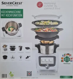 Monsieur Cuisine Küchenmaschine Connect SKMC1200F6 Küchengerät-Zustand: Sehr Gut -Küchen Profi 3b6e4f99f0918c8601bd9e069df1308e