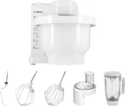 Bosch Küchenmaschine MUM4830 600 Watt Weiß Mixer Raspel Reibe Rühr-/Schlagbesen -Küchen Profi 3d6d5c369b03550b24e00bbea49102ac