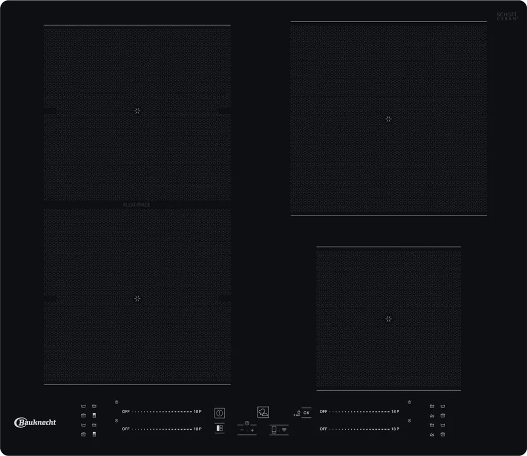Bauknecht Glaskeramik-Kochfeld Mit Induktion - BS 8460F NE Rahmenlos 60 Cm 3 Bauknecht Glaskeramik-Kochfeld Mit Induktion - BS 8460F NE Rahmenlos 60 Cm
