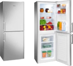 Amica - KGC 384 110 E - Kühl-Gefrierkombination - Edelstahloptik -Küchen Profi 3ee9a2f29d50aa276cf44fec43832ff8