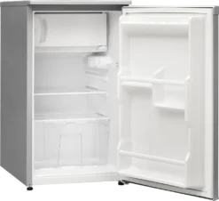 Telefunken CF-32-151-S Kühlschrank Mit Gefrierfach Silber / 81 L / 73 L Kühlteil / 8 Liter Gefrierteil / Türanschlag Wechselbar / Höhenverstellbare Füße -Küchen Profi 401b76d41adf8179e12e79d4a3bf6202