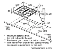 Siemens EC6A5PB90 Kochfeld Gas 60cm Gaskochfeld Autark Edelstahl -Küchen Profi 41150380c8aa83477b5c70a5644ef185