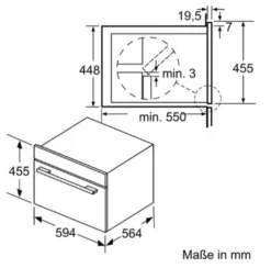 Neff C1APG64N0 Einbau-Mikrowelle Mit Dampfgarfunktion -Küchen Profi 419d878d1476ccd906ae2b80795a99ab