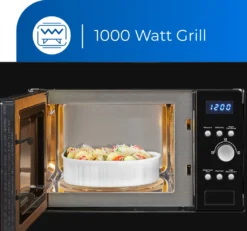 Exquisit Einbau-Mikrowelle EMW 1770-G-D-030 Schwarz | 700 W | 17 L | Schwarz -Küchen Profi 41d926cbd7c02d0cbcdc59883c2592f6