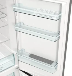 Gorenje NRK61CAXL4 Kühl-Gefrierkombination - NoFrostPlus - Inverter-Kompressor - FastFreeze - 185 Cm - Kühlteil 220 L - Gefrierteil 106 L - Inox-Look -Küchen Profi 42190a340d6781f1c154ed197ffb29be