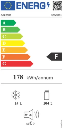 Gorenje - RBI409FP1 - Einbau-Kühlschrank Mit Gefrierfach - Schlepptür-Technik -Küchen Profi 425950d82dbdbc36f28ce18b3a77f932