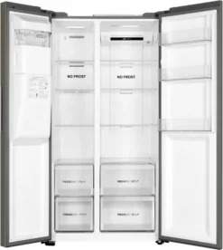 Haier HSR3918FIMP Kühl-Gefrierkombination Side By Side, NoFrost, Wasser- Und Eiswürfeldispenser -Küchen Profi 42714987e88a42587340d95d53b7e1c1