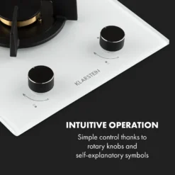 Klarstein Goldflame Domino Gaskochfeld , 2-flammig , Autark , 30 Cm , Einbau , Messing-Brenner , Erdgas/Propangas , Sicherheitsventile , Automatische Abschaltung , Topfträger Aus Gusseisen , Inkl. Schlauch Und Druckminderer , Glaskeramik Ø 8 Mm , Weiß 14 Klarstein Goldflame Domino Gaskochfeld , 2-flammig , Autark , 30 Cm , Einbau , Messing-Brenner , Erdgas/Propangas , Sicherheitsventile , Automatische Abschaltung , Topfträger Aus Gusseisen , Inkl. Schlauch Und Druckminderer , Glaskeramik Ø 8 Mm , Weiß -Küchen Profi 428d935564ed6c72f62ff32ebf8d6cdd