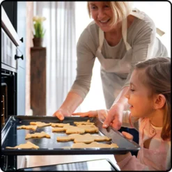 Bomann Elektroherd Set, Backofen Mit Glaskeramik-Herdplatte Und 4 Kochplatten, Ofen M. Ober-/Unterhitze, Grill- Und Umluft Mit Ceranfeld, Backofen M. Touch-Display EHBC 7933 IX -Küchen Profi 42e1b04d753e9b69ff39f5ba25939dba 1