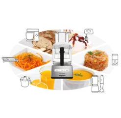 MAGIMIX Küchenmaschine Cuisine 5200XL Chrom -Küchen Profi 44af8cfaaa6638414eeb59f96d4ad027
