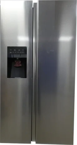 Haier HSR3918FIMP Kühl-Gefrierkombination Side By Side, NoFrost, Wasser- Und Eiswürfeldispenser -Küchen Profi 44c9de44884df6c3639e8a4850ac0ad2