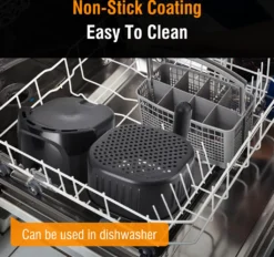 Aigostar Heißluftfritteuse 4,2L, 1500W Heisluftfritöse Ohne Öl Perfekt Für Kleine Haushalte, 30-Time, Air Fryers, Abnehmbarer Frittierkorb, Automatischer Ausschaltfunktion, Schwarz 13 Aigostar Heißluftfritteuse 4,2L, 1500W Heisluftfritöse Ohne Öl Perfekt Für Kleine Haushalte, 30-Time, Air Fryers, Abnehmbarer Frittierkorb, Automatischer Ausschaltfunktion, Schwarz -Küchen Profi 463aa8cdcf4bc4d65ef1cd4470d98b18