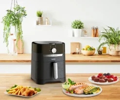 Tefal Easy Fry & Grill Classic, 2-In-1, Heißluftfritteuse + Grill, EY5018 -Küchen Profi 466ec56b721ecdc241d6c4fa93a955eb