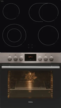 Amica EHC 12550 E Elektro-Herdsets - Edelstahl -Küchen Profi 467fe9c26213246eb58c83168c33bd35