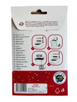 Tefal Moulinex Friteusenfilter Anti-Geruchs-Filter Für Super Uno Friteuse - Nr. XA006000 -Küchen Profi 46a3d0e7baffb5179b652583e46f6756