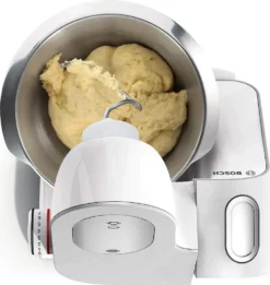 Bosch MUM58W20 CreationLine Küchenmaschine MUM58W20 Weiß/silber -Küchen Profi 46fc639743cff5edd2243cf1f0ab55d3