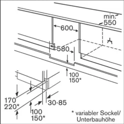 BOSCH Unterbau-Kühlautomat KUL15AFF0 Integrierbar, Flachscharnier -Küchen Profi 4743a0e67dc16ac4cebb8baddbb20acc