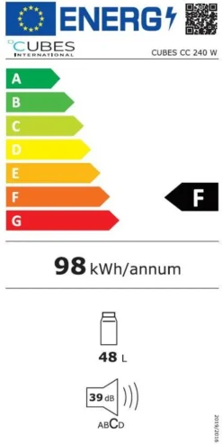 Cubes Flaschenkühlschrank CoolCube HUS CC-240 Becks Mini-Kühlschrank 48 L -Küchen Profi 4871252877951b4d8f2f6ed431d2c268