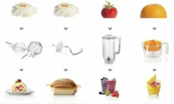 BOSCH MUM50123 Küchenmaschine MUM50123 Weiß/anthrazit -Küchen Profi 4923abf245a0c17000f1f0c4610d6e2d